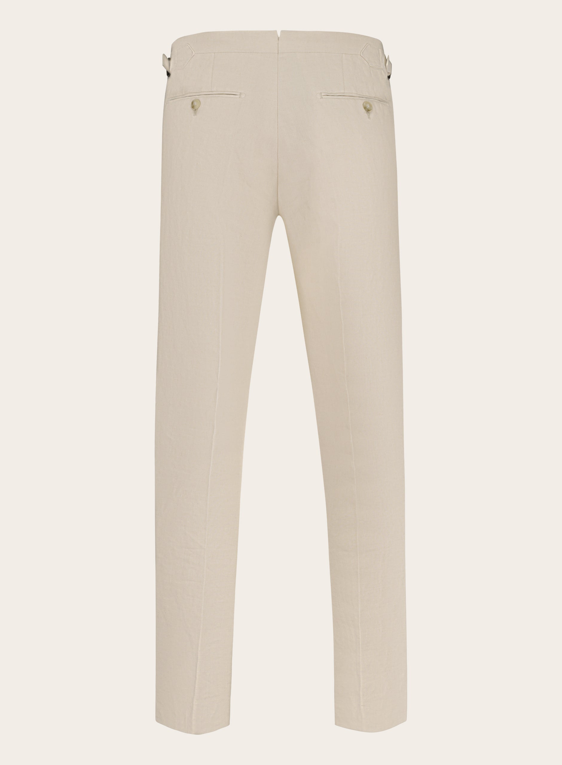 Pantalon van linnen | Beige