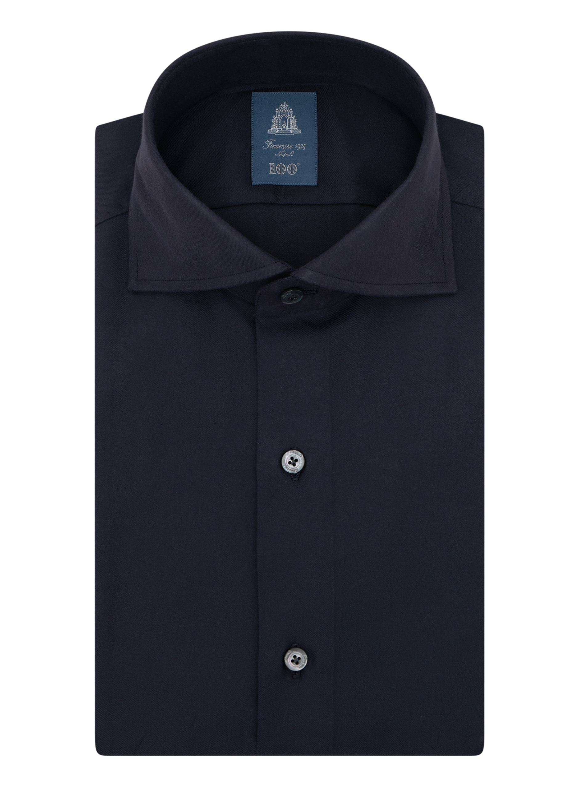 Napoli shirt van katoen | BLUE NAVY