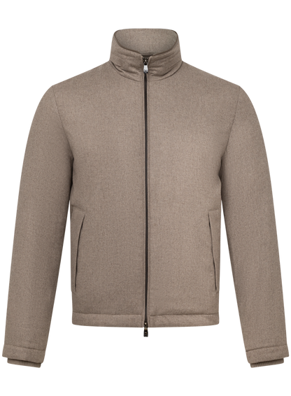 Jas van cashmere | Beige