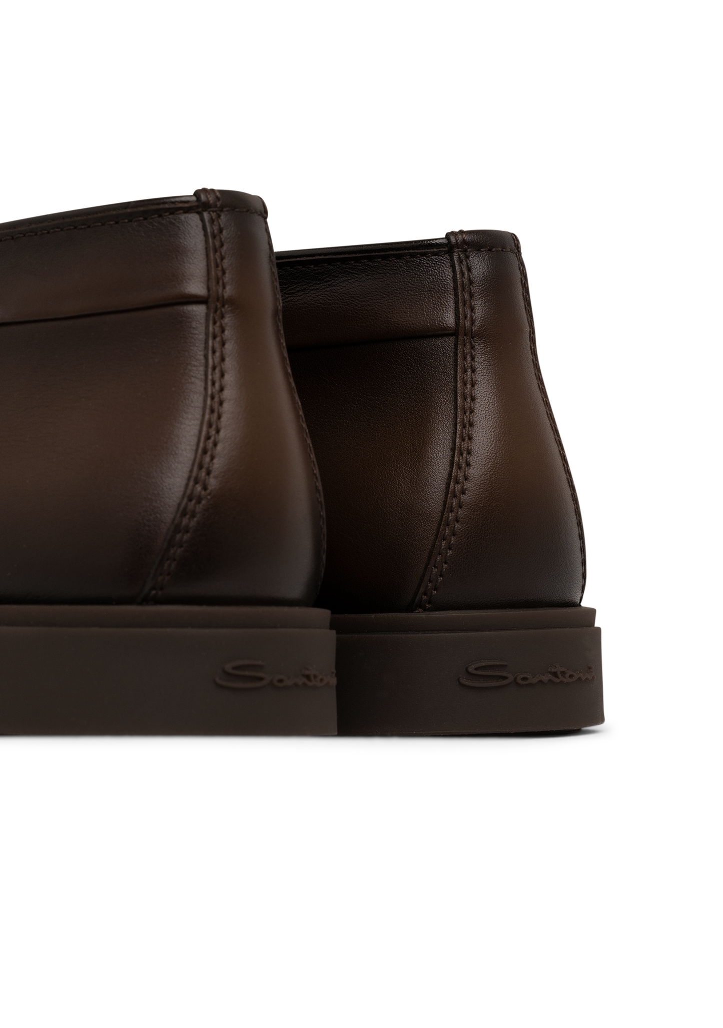 Desert boots van leer | D.Bruin