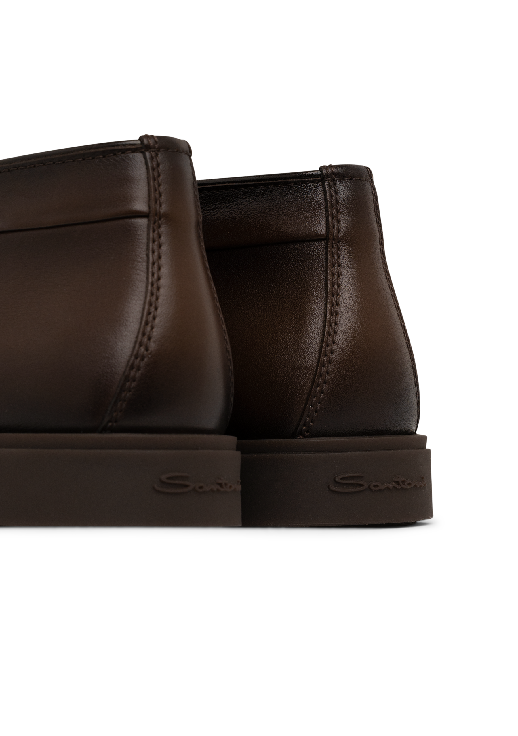 Desert boots van leer | D.Bruin
