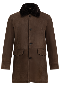 Suède Cobus jas | D.Bruin