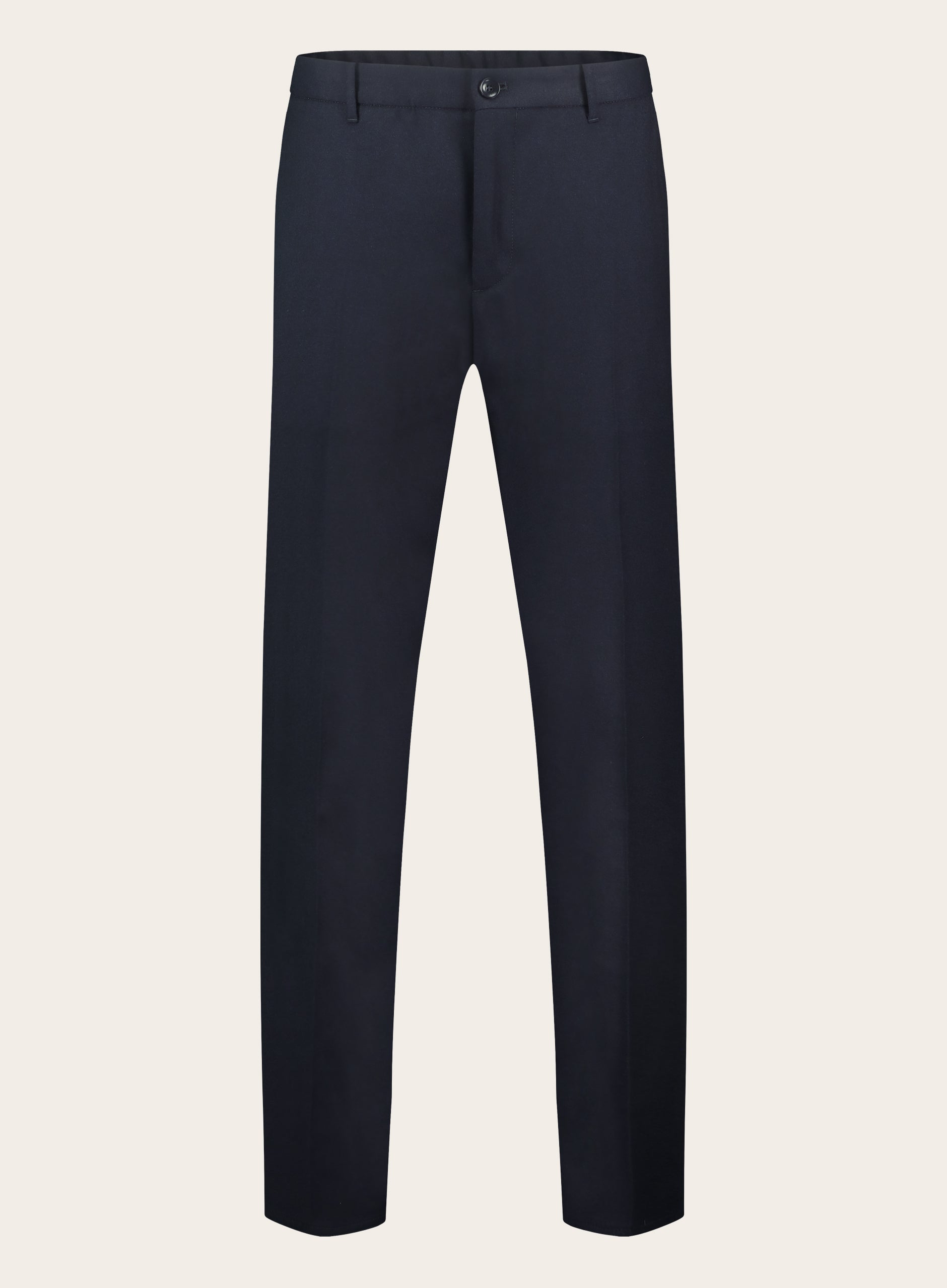  Pantalon van wol | BLUE NAVY