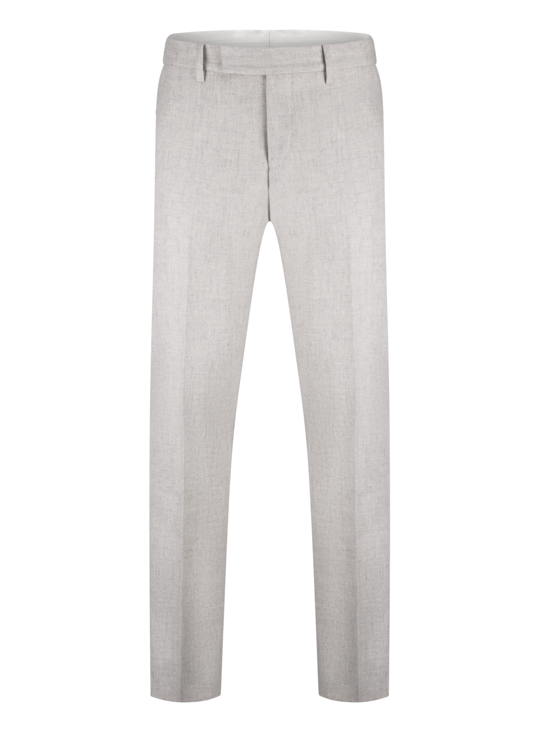Pantalon van wol en cashmere | L.Grijs