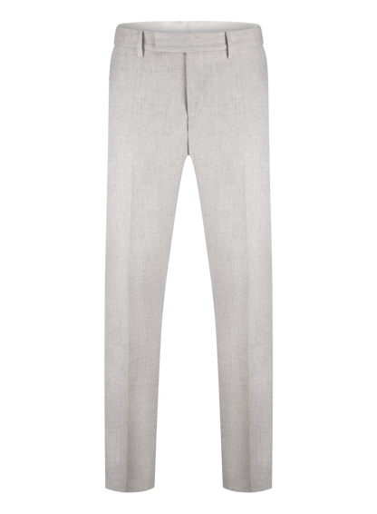 Pantalon van wol en cashmere | L.Grijs
