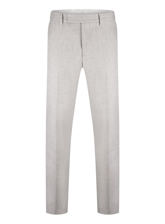 Pantalon van wol en cashmere | L.Grijs