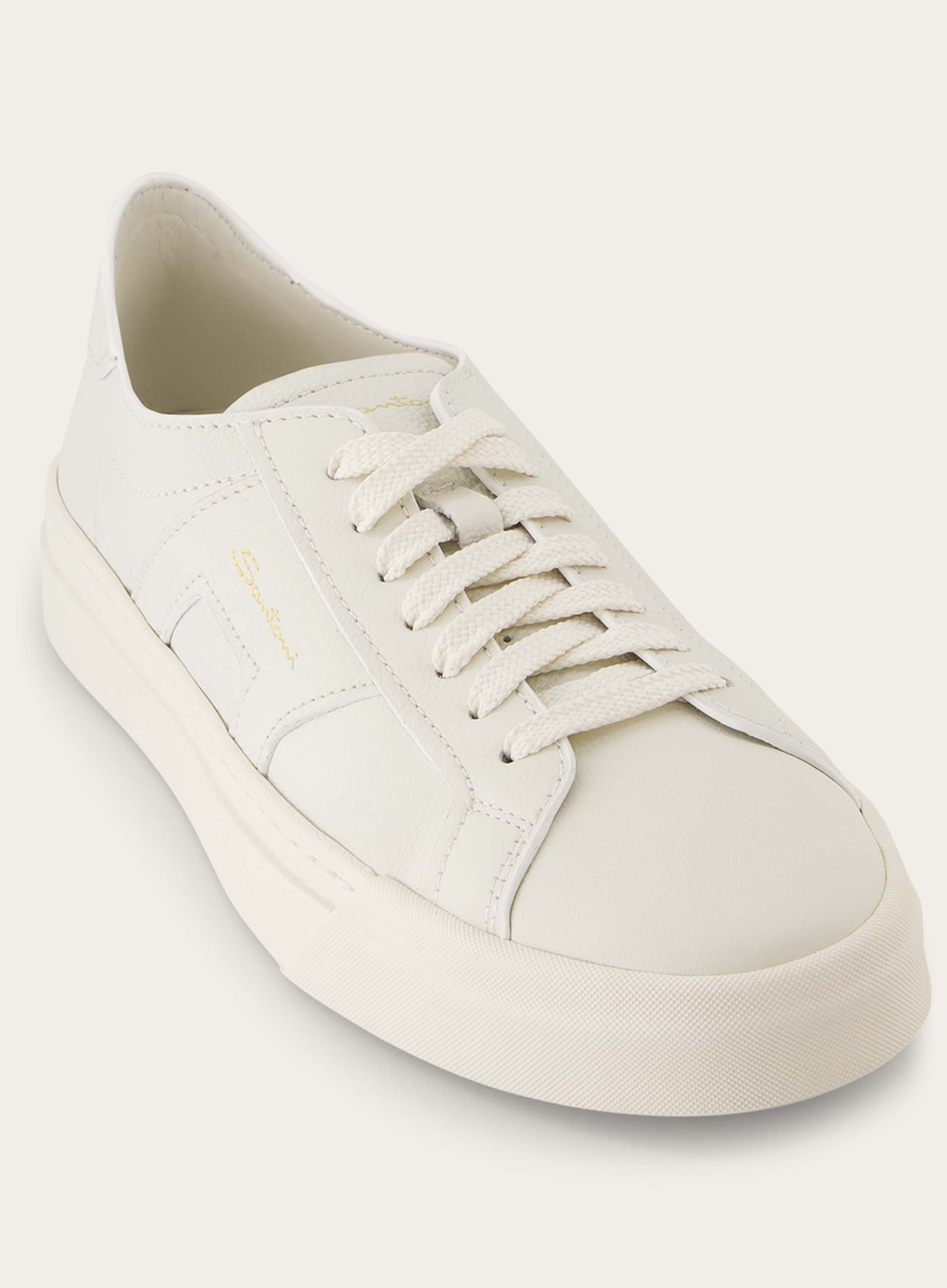 Gloria sneakers van leer | Wit