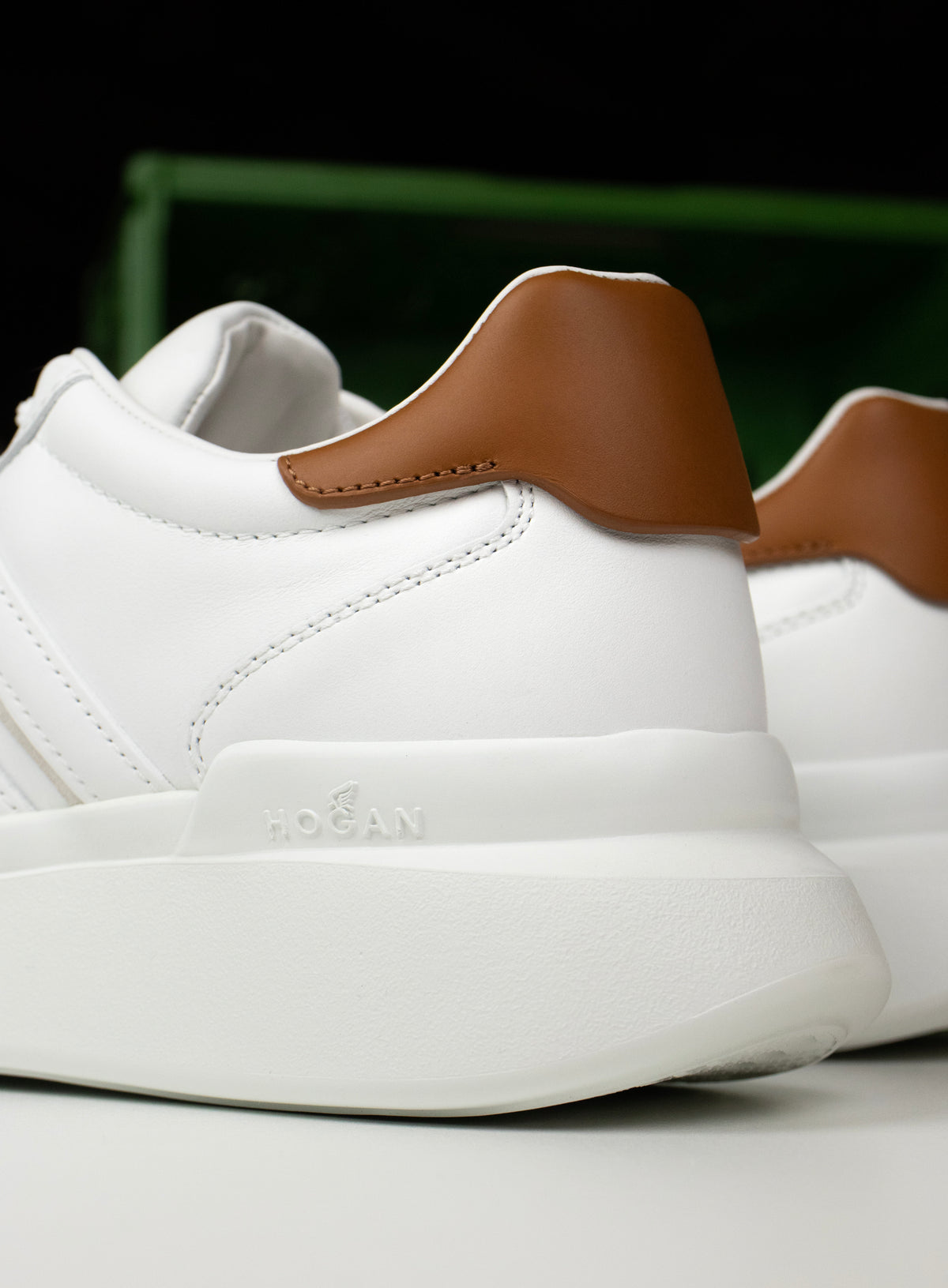 Lederen H5800 sneakers | Wit