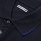 Regular-fit piqué polo | BLUE NAVY