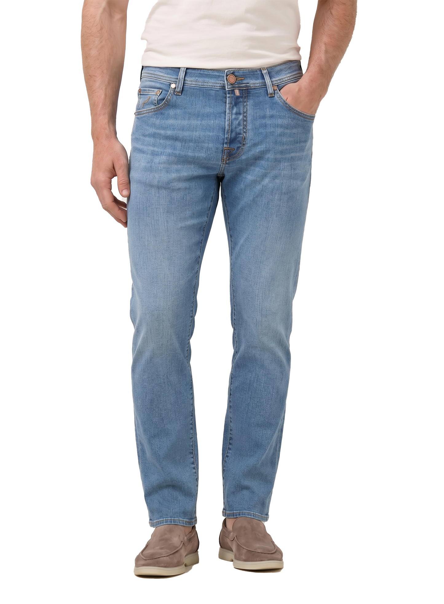 Nick jeans van katoen | MODEL | FULL_WIDTH | L.Blauw