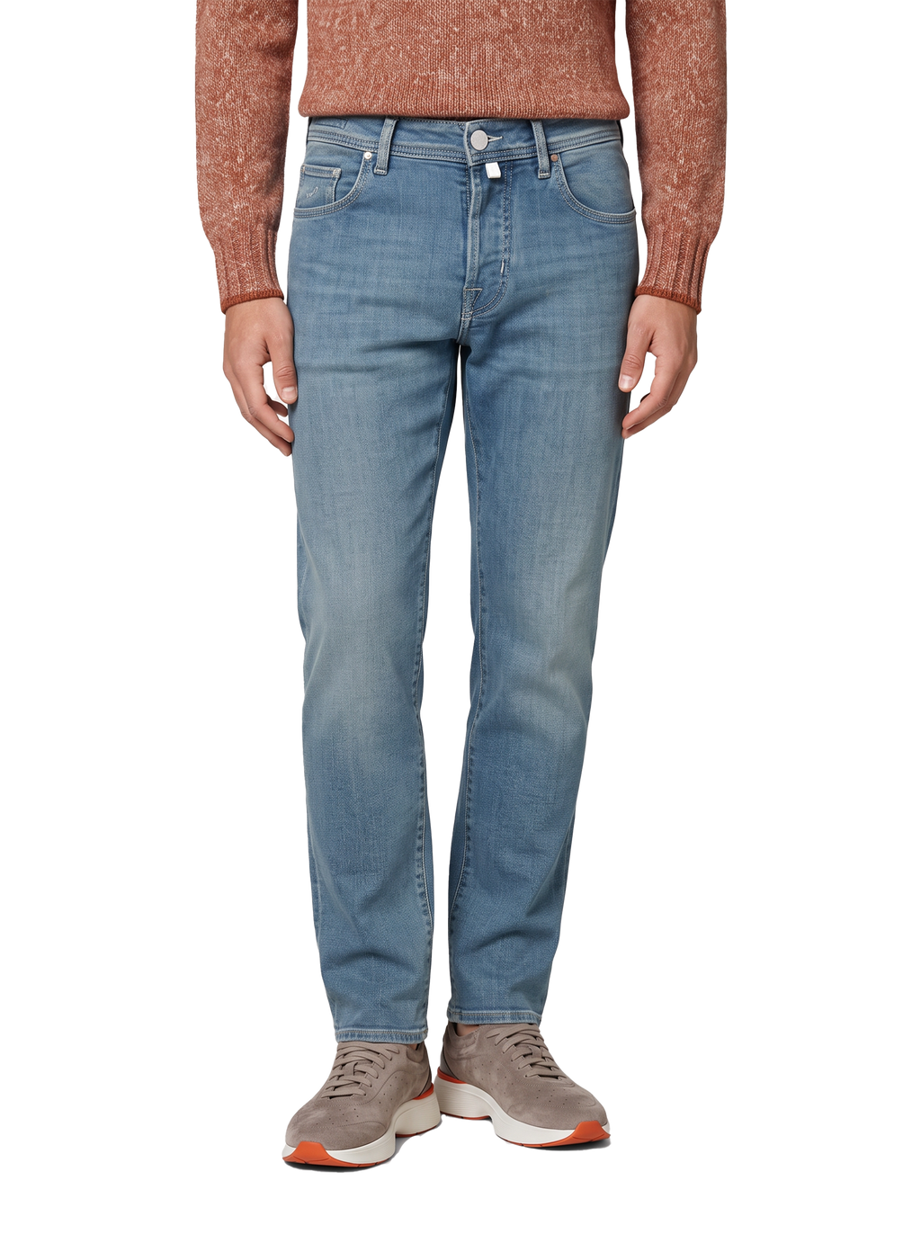 Jeans uomo Nick in cotone stretch | FULL_WIDTH | L.Blauw