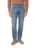 Jeans uomo Nick in cotone stretch | FULL_WIDTH | L.Blauw