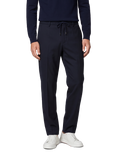 Pantaloni jogger uomo in tessuto tecnico | FULL_WIDTH | BLUE NAVY