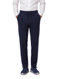 Pantaloni jogger uomo in lana | FULL_WIDTH | BLUE NAVY