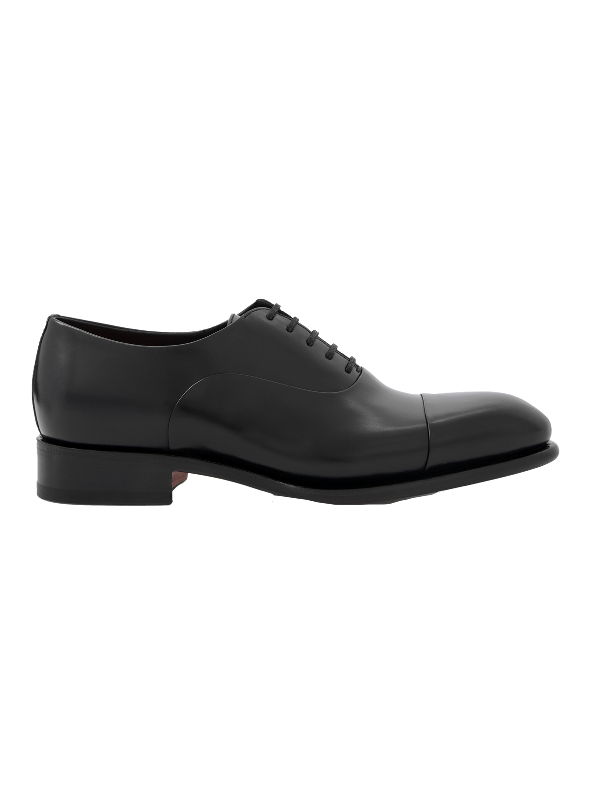 Laklederen Carter oxford veterschoenen | Zwart 
