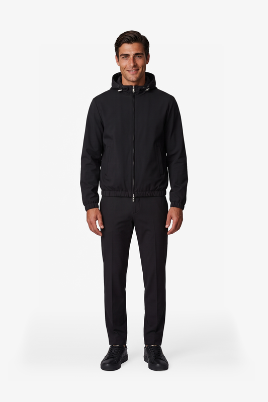 Wendejacke aus Schurwolle
