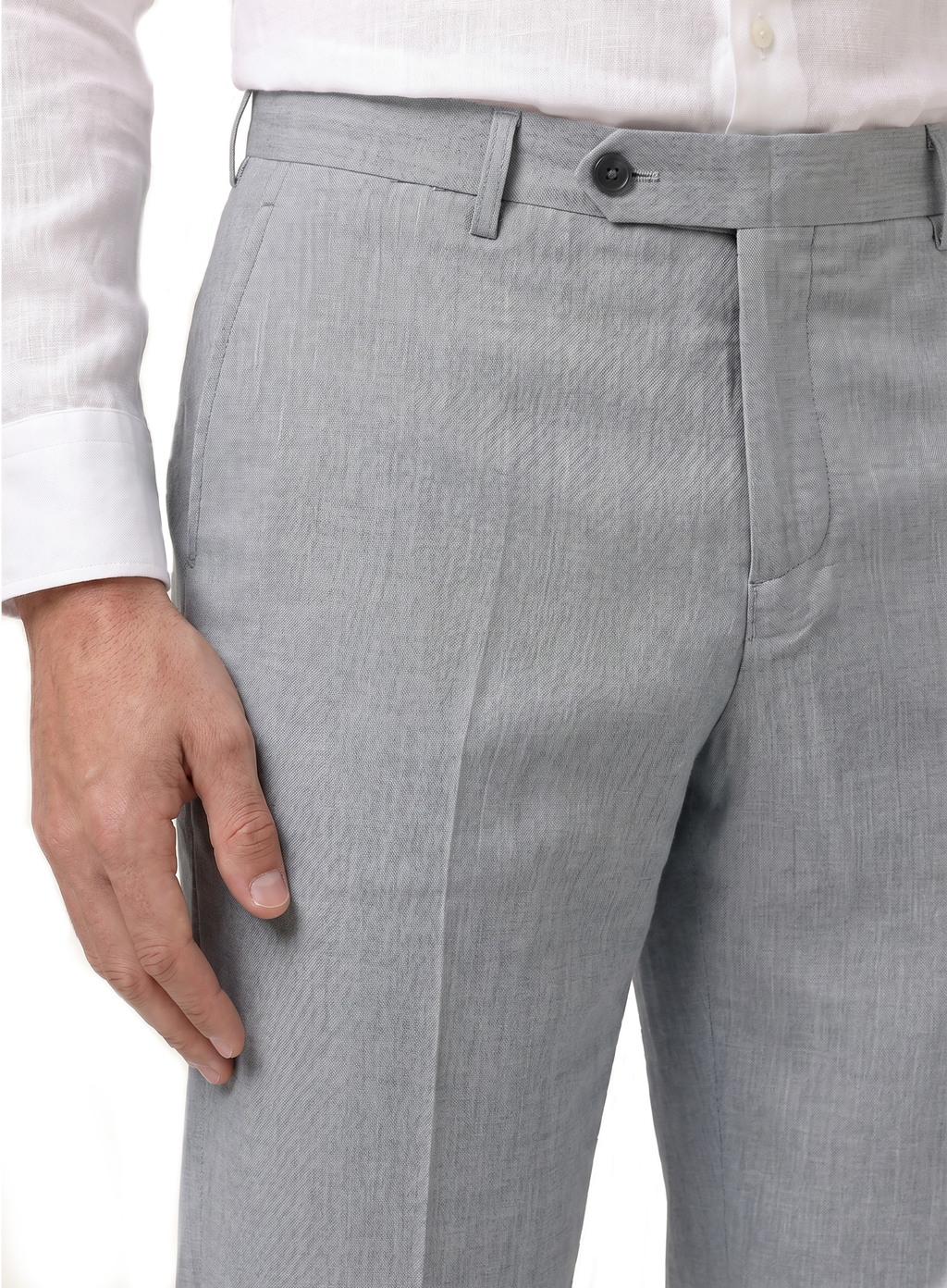 Pantalon van wol | FULL_WIDTH | M.Grijs