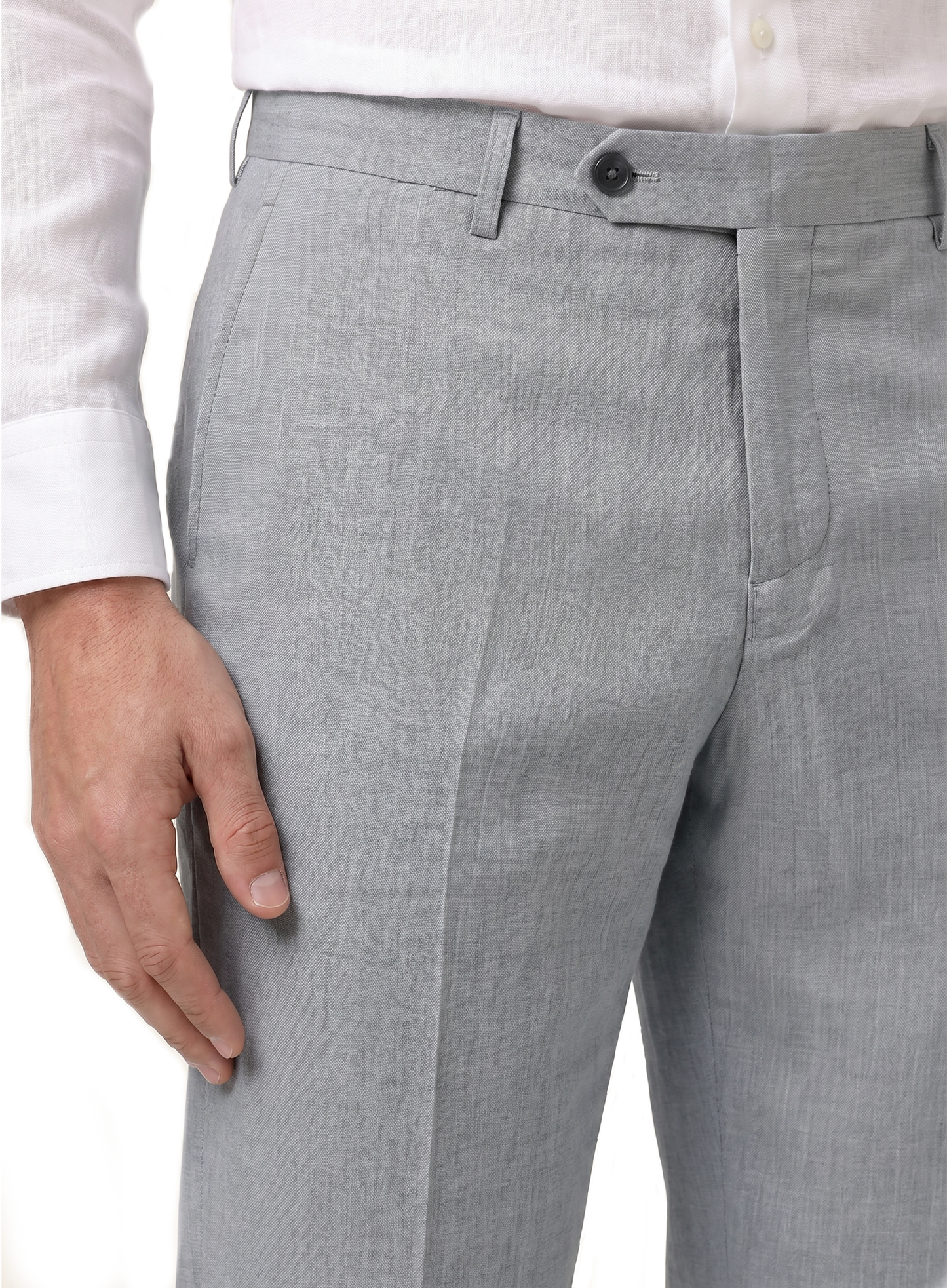 Pantalon van wol | M.Grijs
