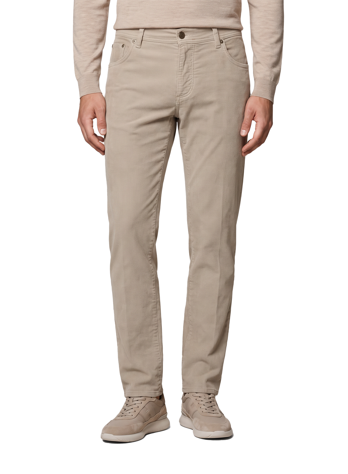 Corduroy 5-pocket jeans in katoen cashmere stretch | FULL_WIDTH | KIEZEL