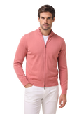 Ritsvest van scheerwol | FULL_WIDTH | MODEL| ROZE