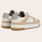 Low-top nubuck sneakers | Beige