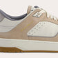 Low-top nubuck sneakers | Beige