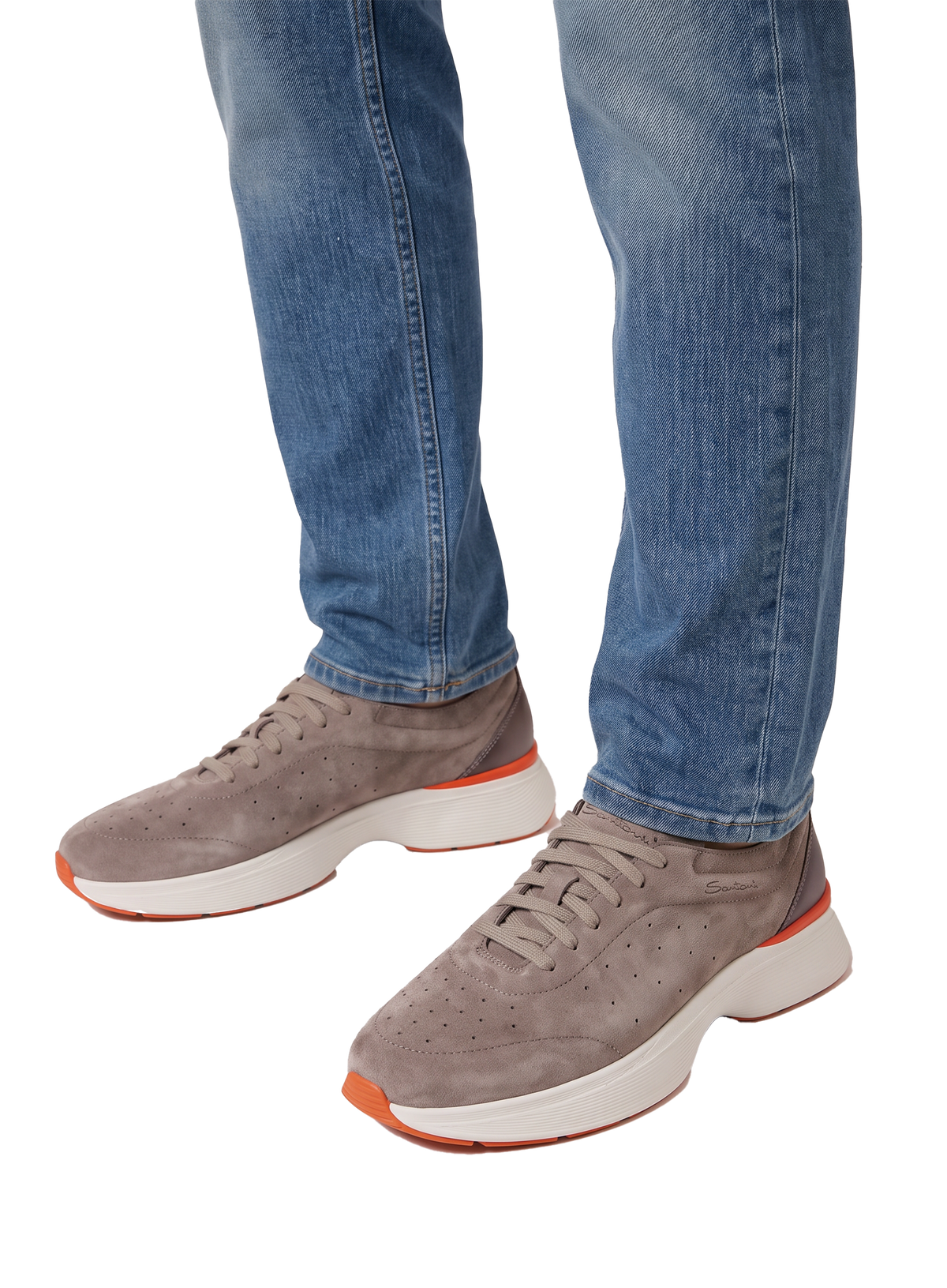 Easy bounce sneakers van suède | FULL_WIDTH | TAUPE