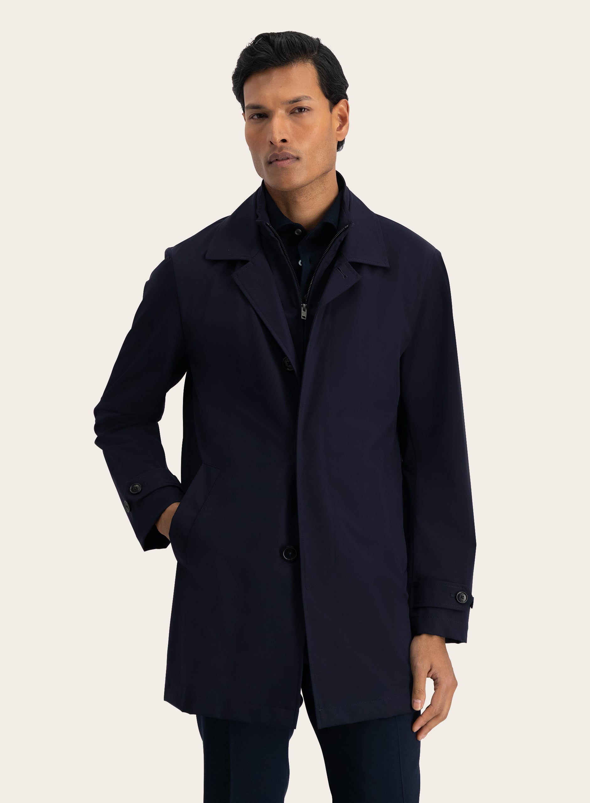 Morning coat | BLUE NAVY