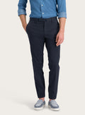 Pantalon van katoen  | FULL_WIDTH |  BLUE NAVY