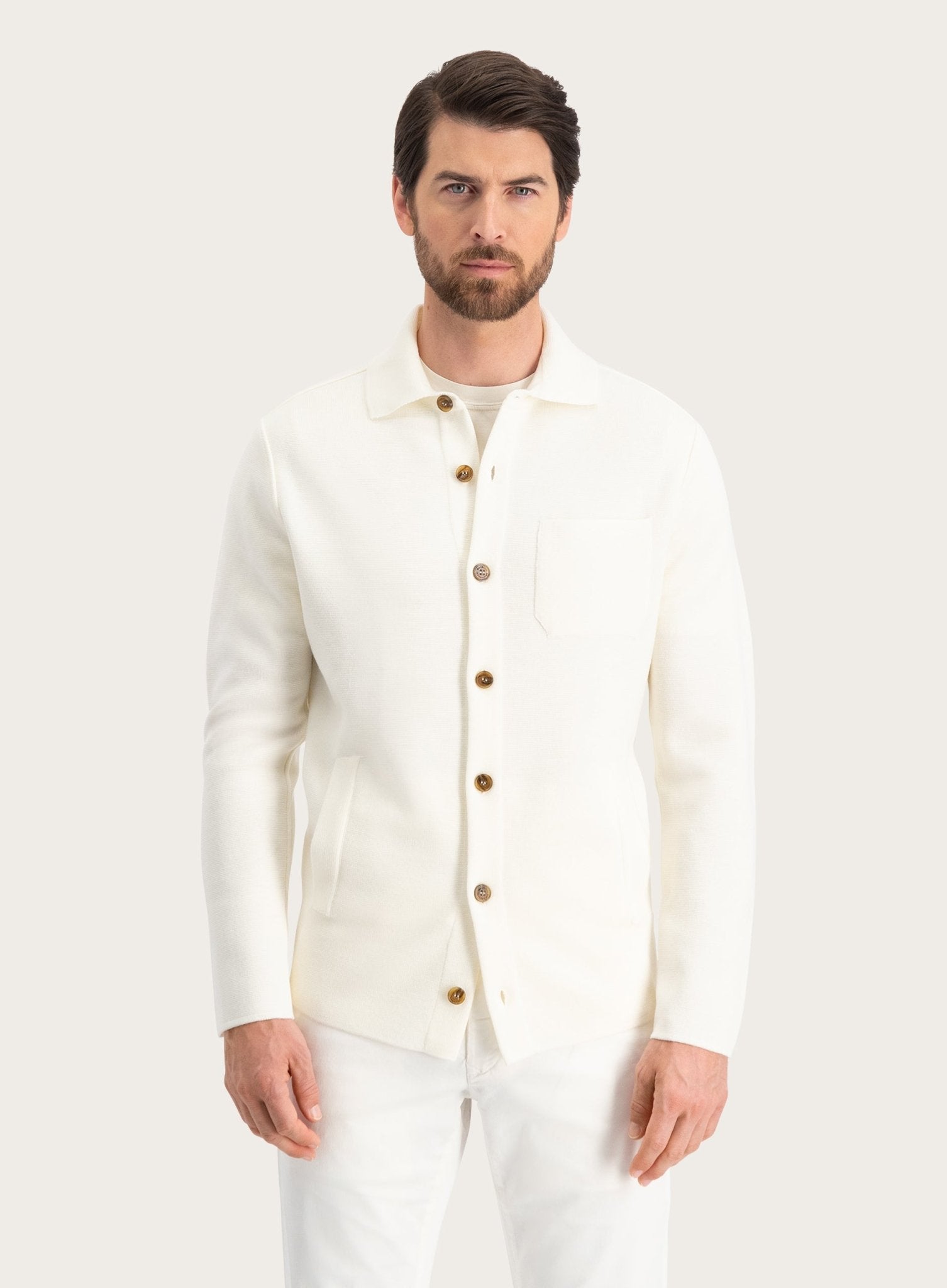Overshirt van scheerwol | FULL_WIDTH | ROOM-WIT