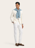 Pantalon van linnen | MODEL | FULL_WIDTH | Wit