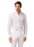 Overhemd van linnen | MODEL | FULL_WIDTH | Wit