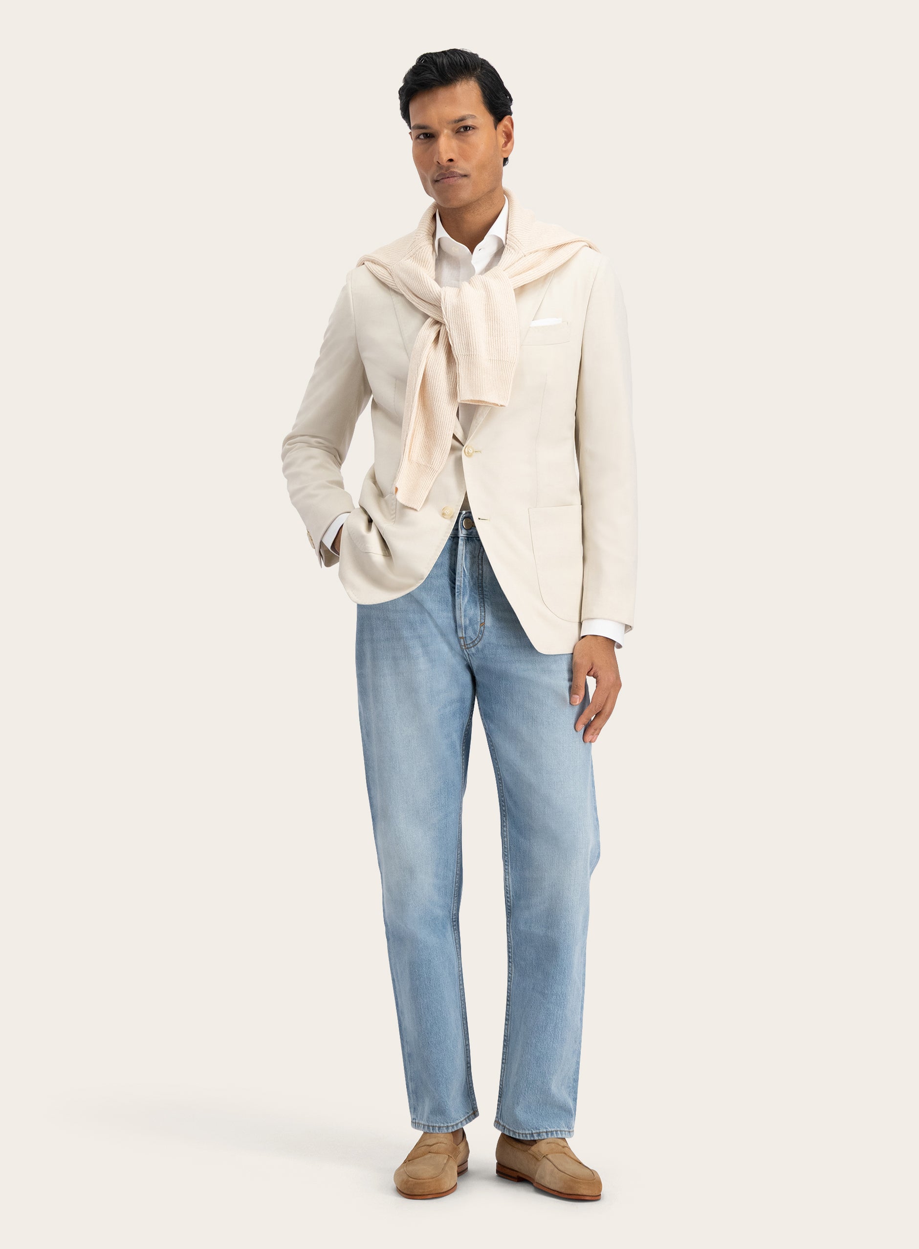 Sean regular-fit jeans | MODEL | FULL_WIDTH | L.Blauw
