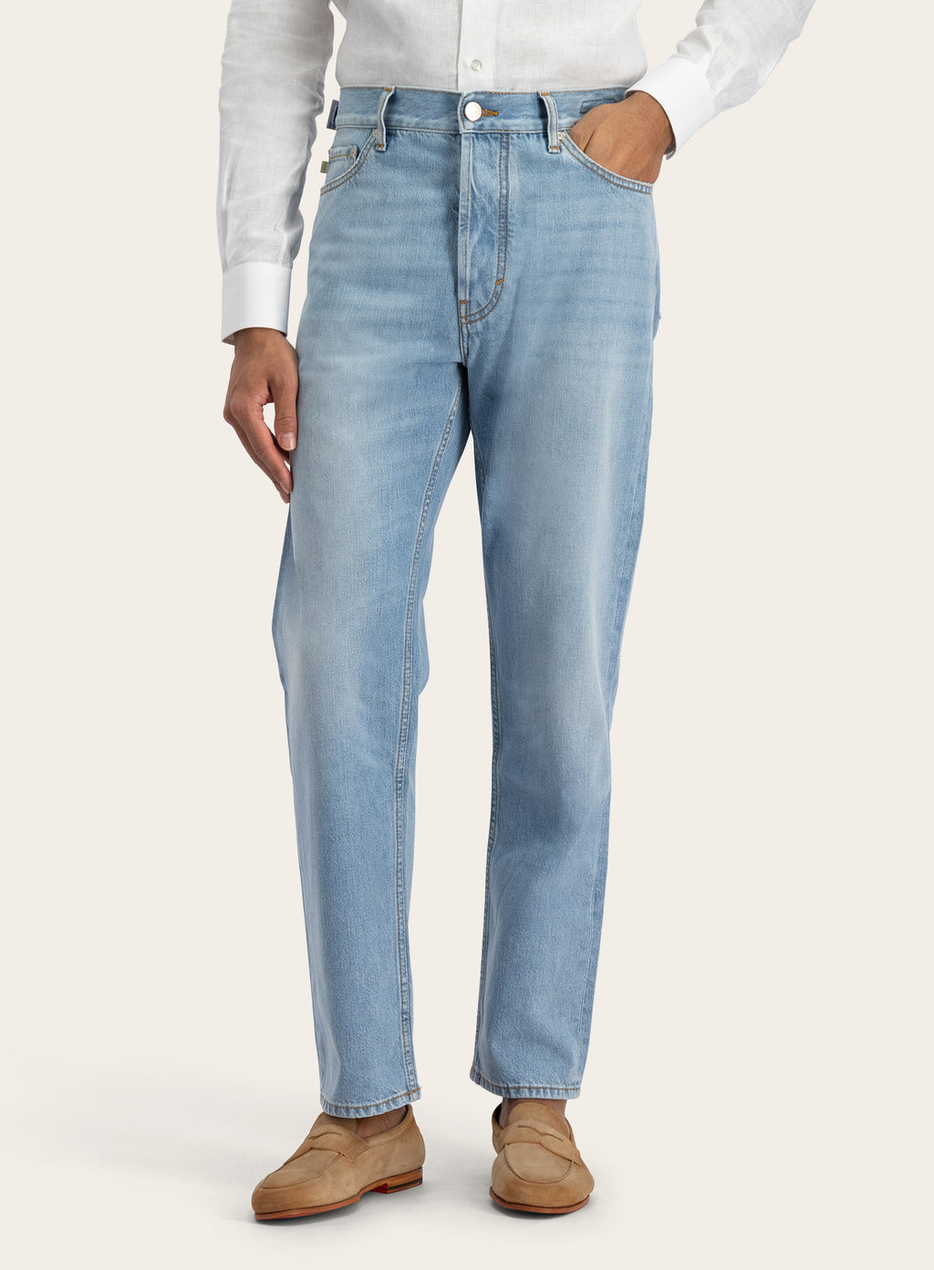 Sean regular-fit jeans | MODEL | FULL_WIDTH | L.Blauw