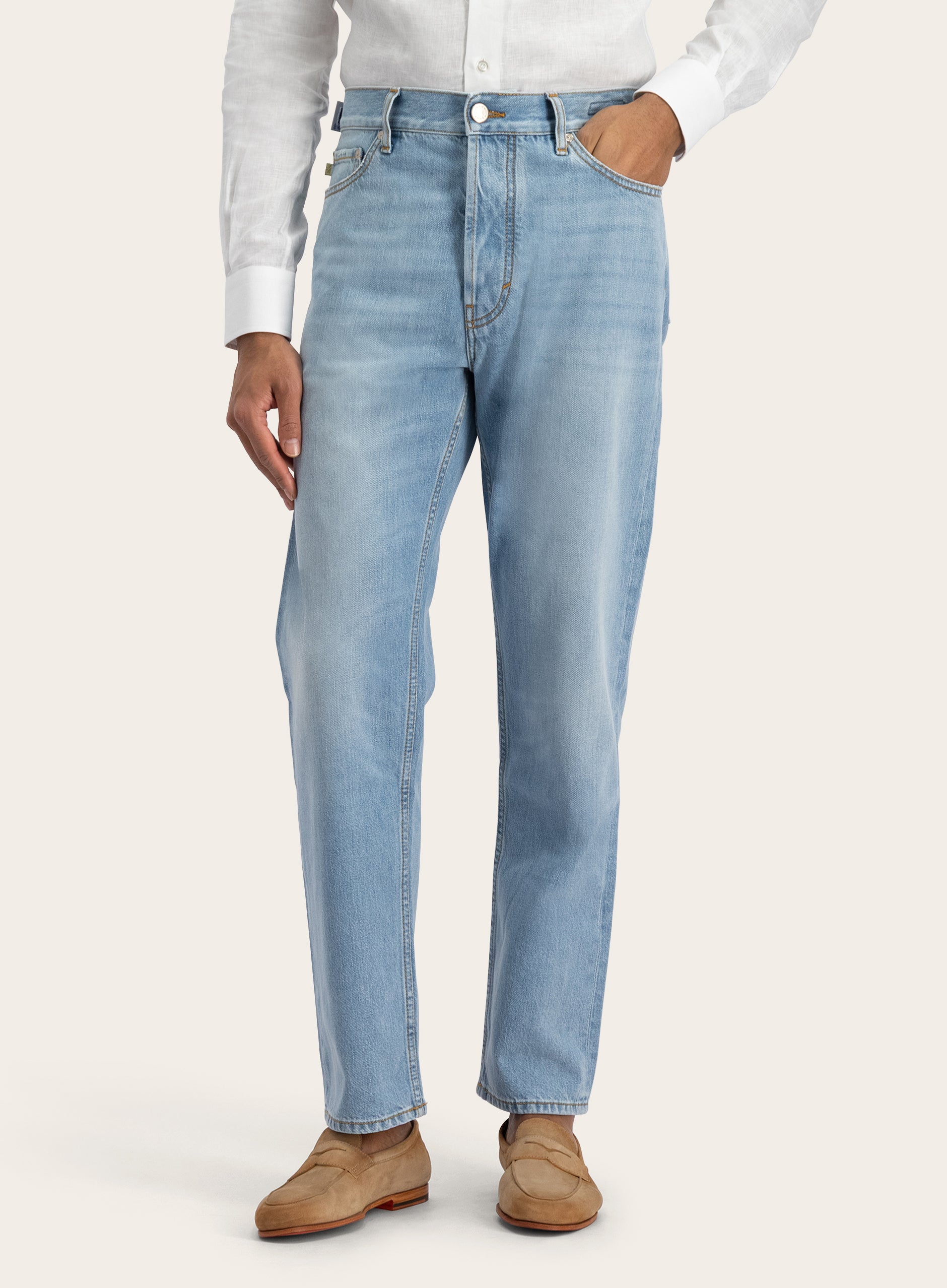 Sean regular-fit jeans | MODEL | FULL_WIDTH | L.Blauw