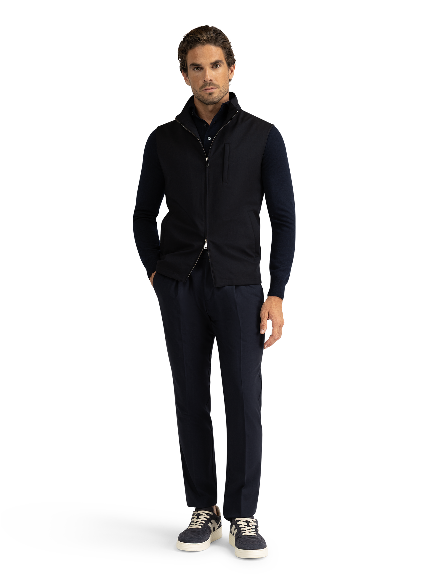 Waterafstotende Bodywarmer | BLUE NAVY