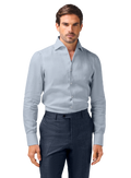 Overhemd van linnen | MODEL | FULL_WIDTH | L.Blauw