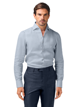 Overhemd van linnen | FULL_WIDTH | L.Blauw