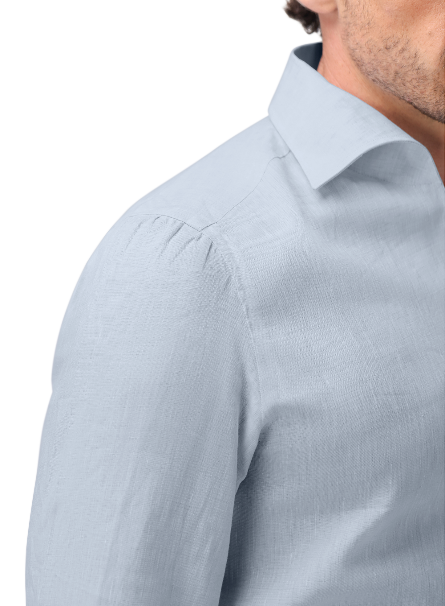 Overhemd van linnen | FULL_WIDTH | L.Blauw
