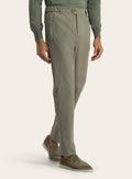Pantalon met stretch | FULL_WIDTH | MODEL | Groen