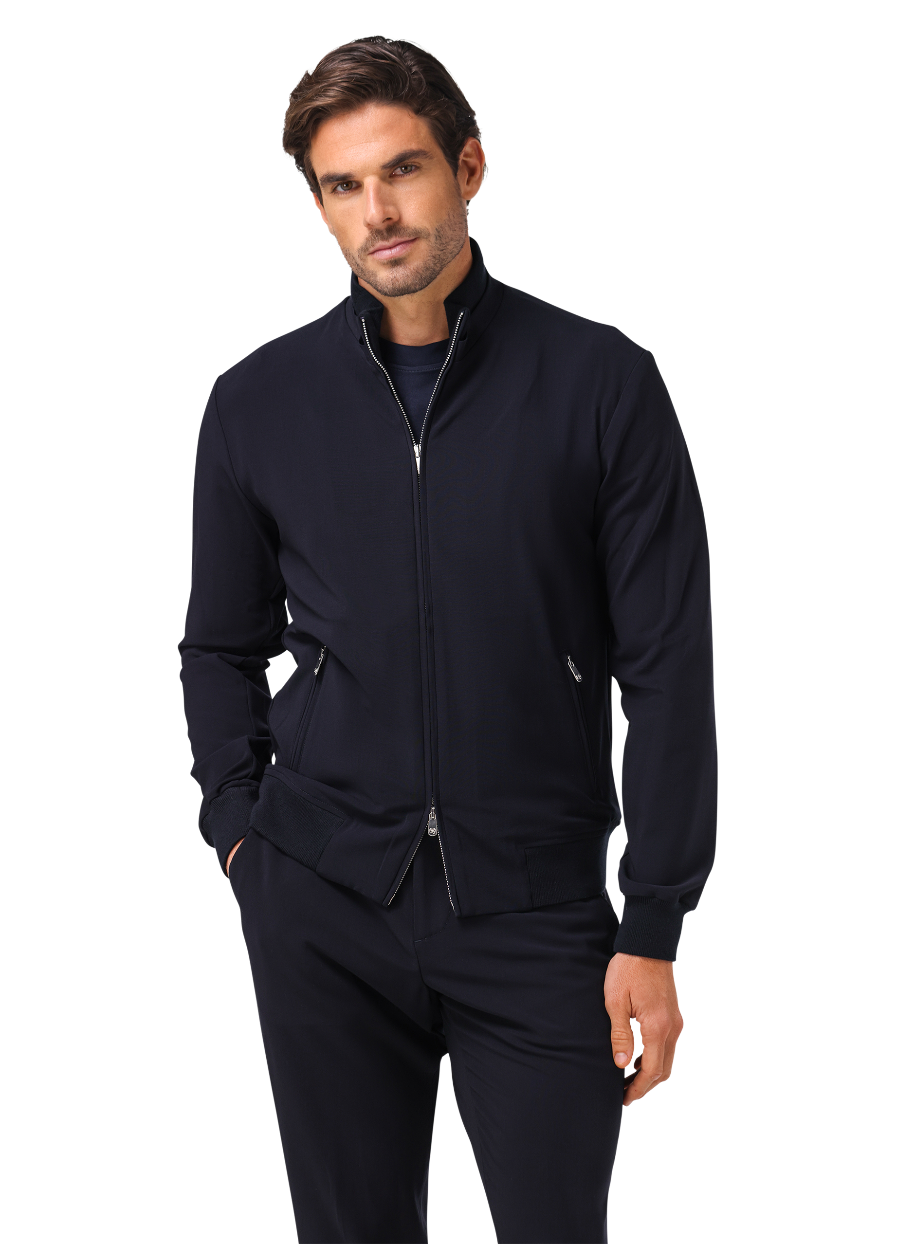 Icon bomberjack van scheerwol | FULL_WIDTH | MODEL | BLUE NAVY