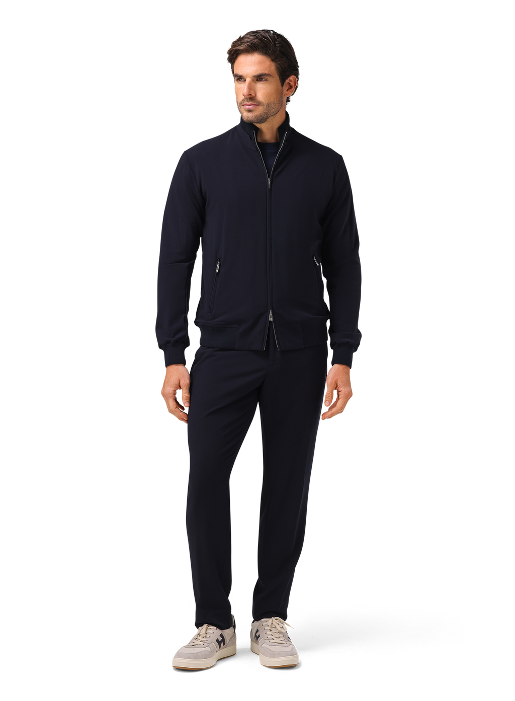 Icon bomberjack van scheerwol | FULL_WIDTH | MODEL | BLUE NAVY