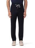 Caracciolo jog pantalon van scheerwol | MODEL | BLUE NAVY