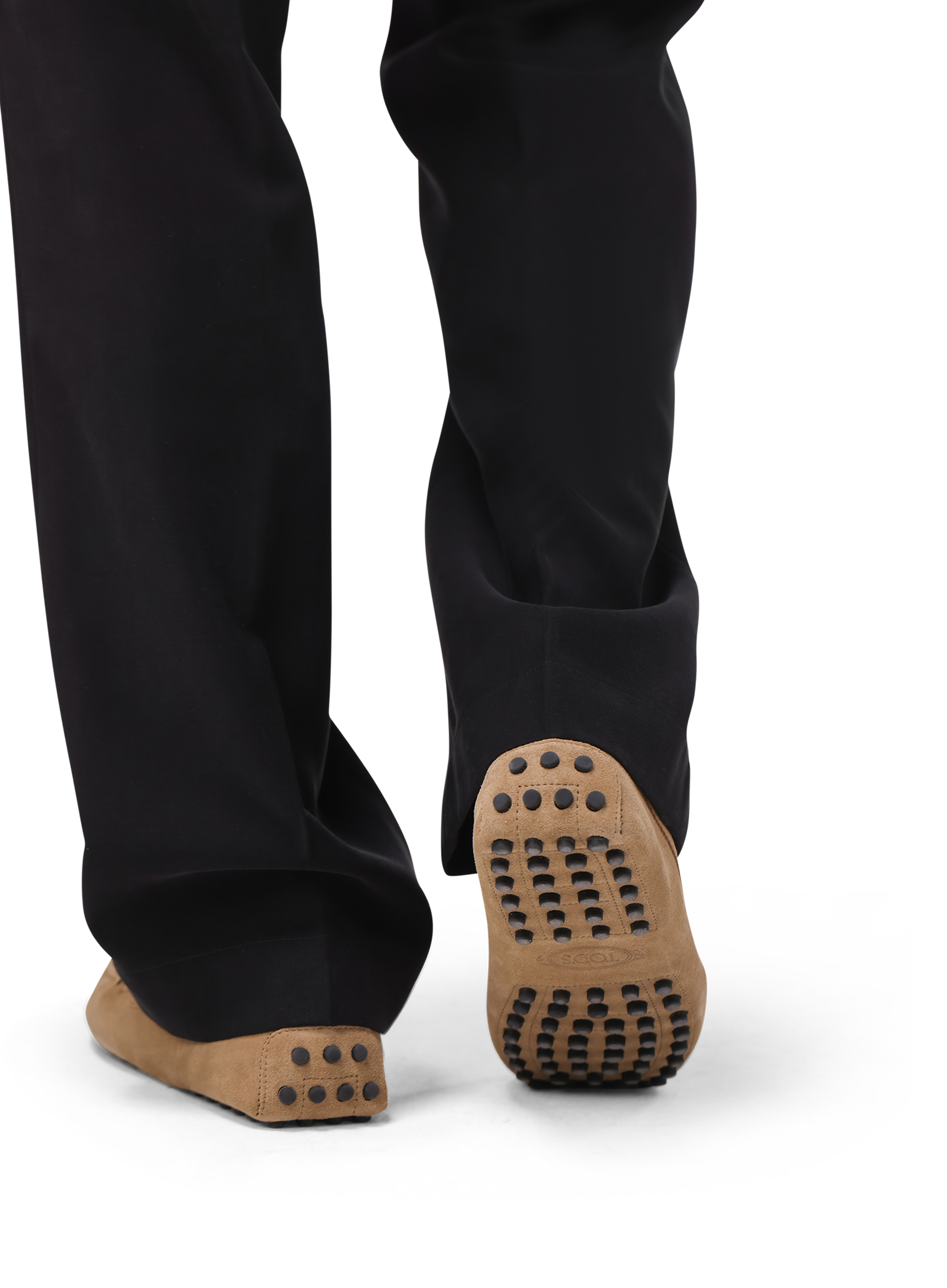 Gommino loafers van suède | FULL_WIDTH | Beige