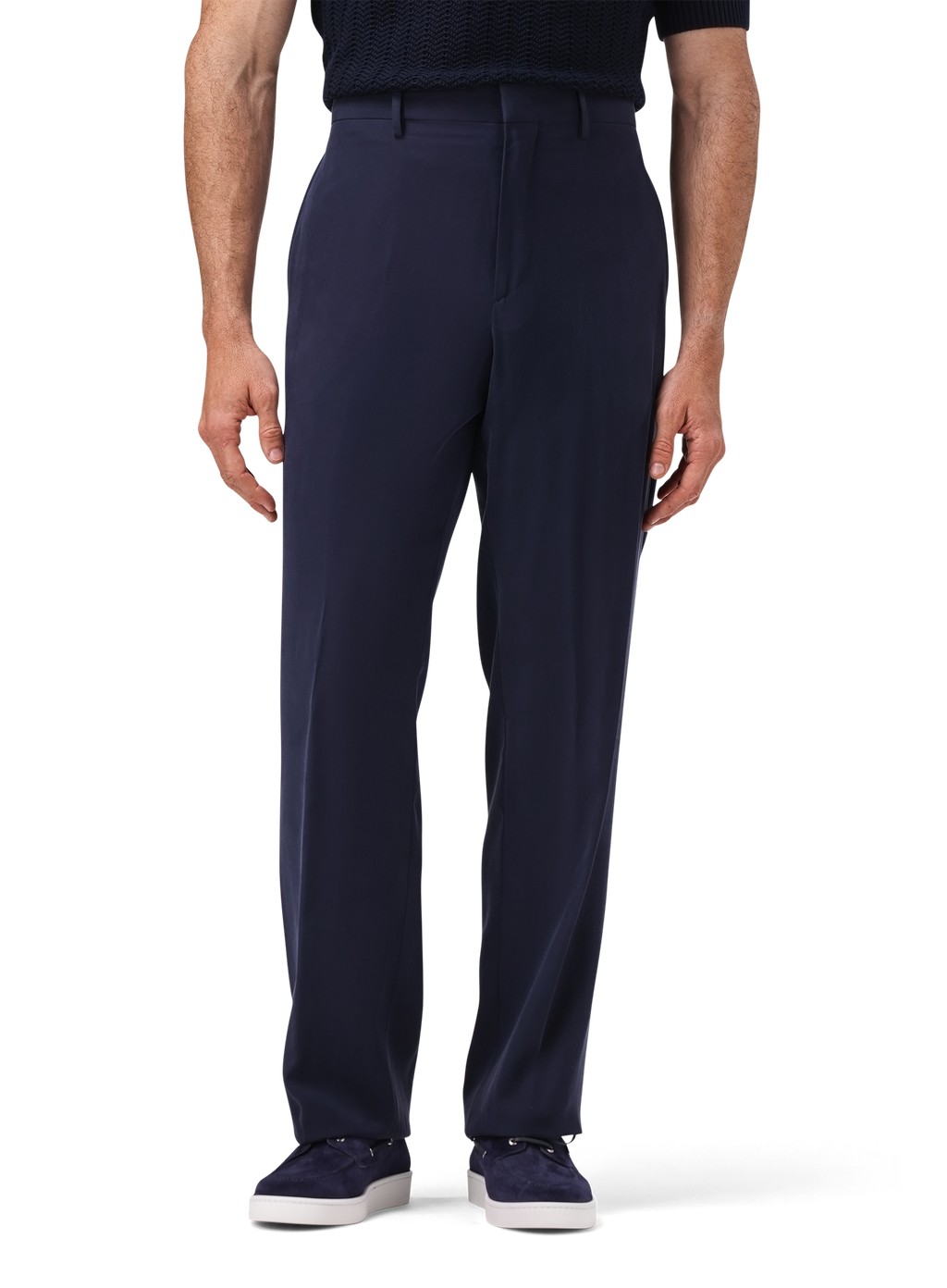 Klassieke broek | MODEL | FULL_WIDTH | BLUE NAVY 