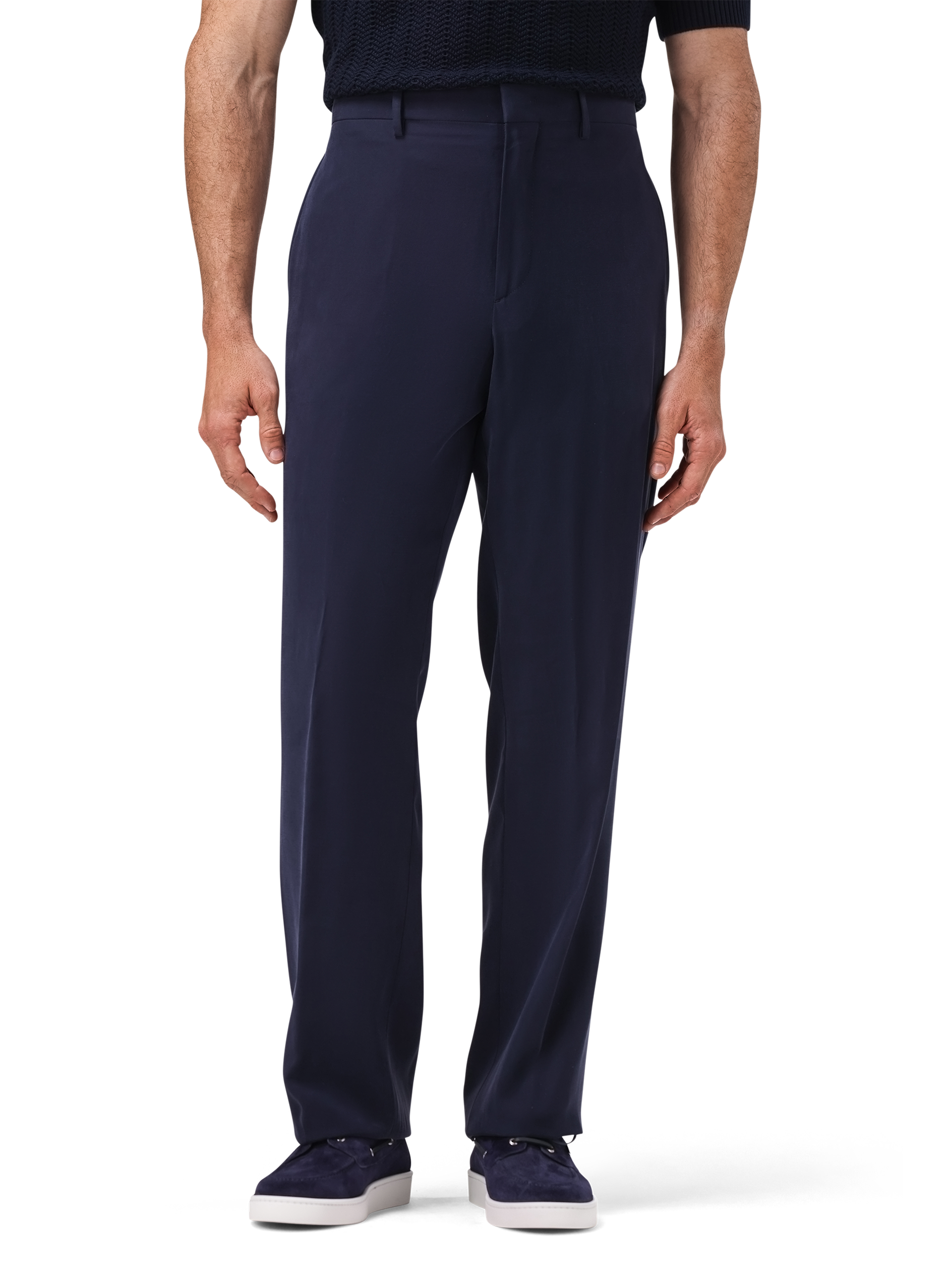 Klassieke broek | MODEL | FULL_WIDTH | BLUE NAVY 