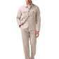 Dex overshirt van suėde | FULL_WIDTH | MODEL | L.BEIGE