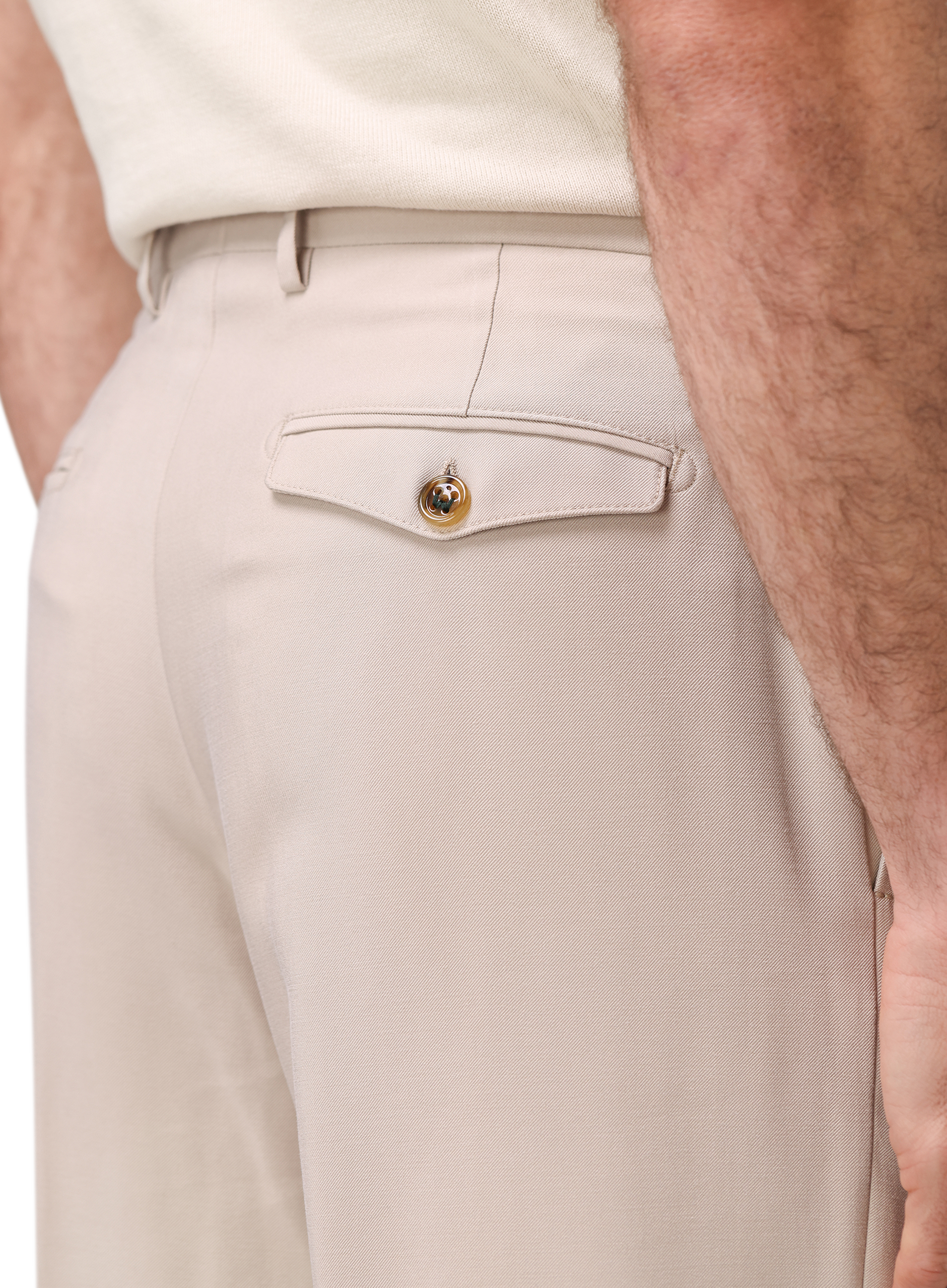 Klassieke broek | FULL_WIDTH | Beige