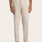 Pantalon van linnen, zijde en katoen | Beige