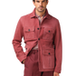 Suède duke overshirt | FULL_WIDTH |  MODEL | ROZE 
